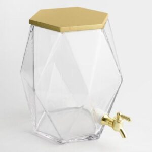 Geometric Drink Dispenser
