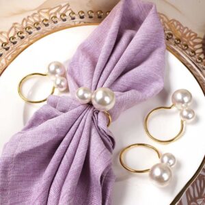 Pearl Napkin Rings