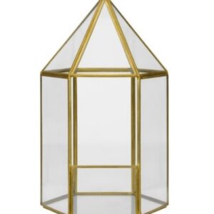 Small Gold Glass Domes