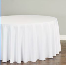 Tablecloth (132" Round Polyester )