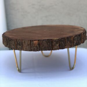 Wood Cake Stand