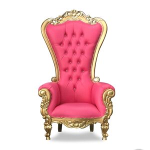 Victoria (Fuschia) High Throne Chair