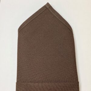 CHOCOLATE POLYESTER NAPKIN