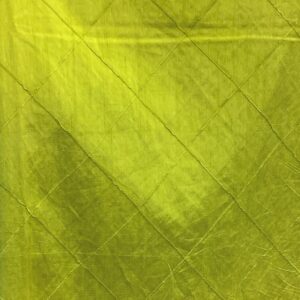 LIME PINTUCK CRUSH  TABLECLOTH