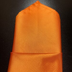 ORANGE SATIN NAPKIN