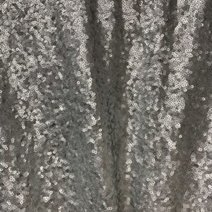 SILVER   SEQUIN  TABLECLOTH