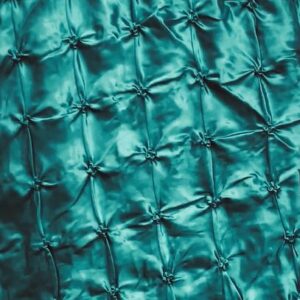 TURQUOISE PUCKER TABLECLOTH