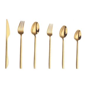 Classic Gold Flatware Set (4 Piece)