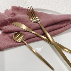 Gold Flatware (3 piece set)