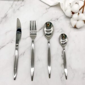 Silver (4pc) Flatware Set