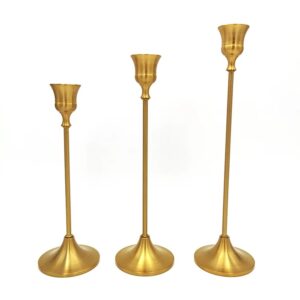 Gold Taper Candle Holder
