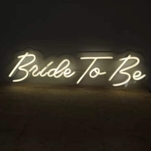Bride-to-Be Neon Sign