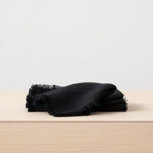 Black Fringe Napkins