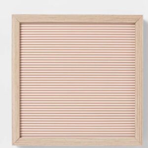 12 x 12 Blush Letterboard