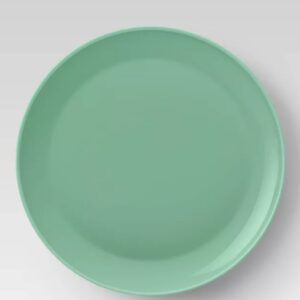 Green Plastic Dinner Plate