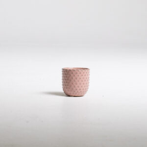 Mauve Dotted Pot