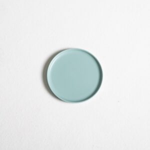 Mint Stoneware Salad Plate