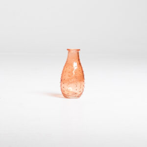 Orange Dotted Vase