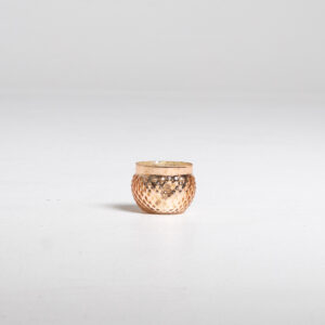 Rose Gold Bubble Votives