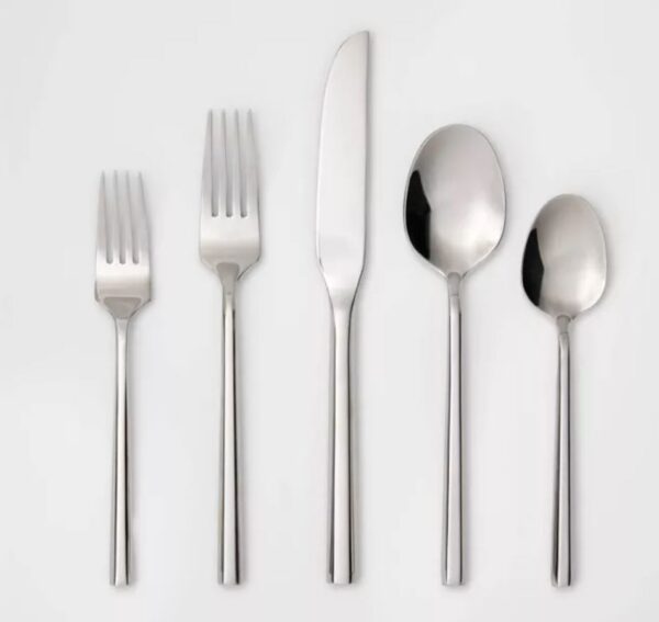 Stainless Steel Silver Flatware Set