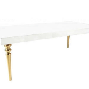 Lacquer White Table