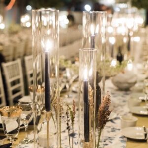 Open Ended Hurricane Vases (18in)