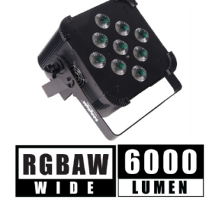5 IN 1 BATTERY POWERED, WIRELESS DMX FLAT LED LIGHT