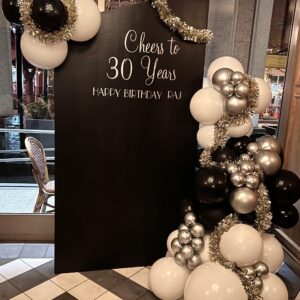 Black Wooden backdrop