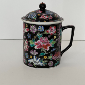 MilleFleur Mug w/lid