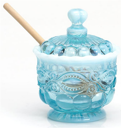 Mosser-HoneyPot-OpalescentBlue Mosser-HoneyPot-OpalescentBlue