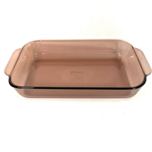 Pyrex Bakeware Cranberry Rectangular Casserole Dish 7” x 11″