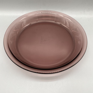Pyrex Bakeware Cranberry Pie Plate Dish 10″