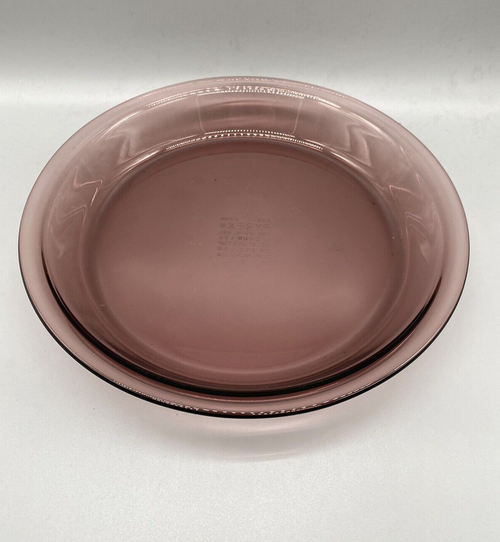 PyrexCranberryPiePlateDish10-01 PyrexCranberryPiePlateDish10-01