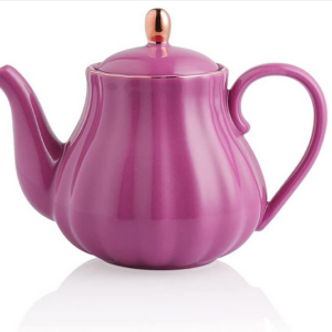 SWEEJAR Royal Teapot w/Removable SS Infuser 28oz. Blue/Violet