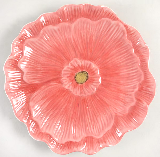 SweetBunny3-DPinkPoppyPlateDessert-8in SweetBunny3-DPinkPoppyPlateDessert-8in