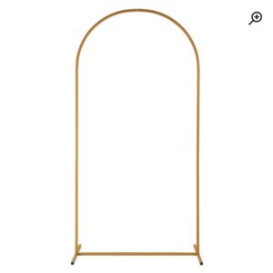 18.9" W x 39.37" D Iron Arbor