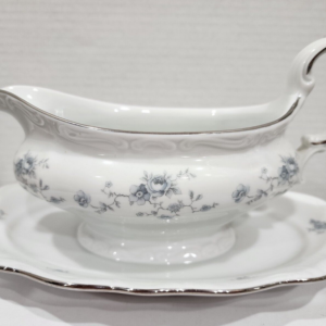 Johann Haviland Blue Garland – Gravy Boat w/underplate 12 oz.