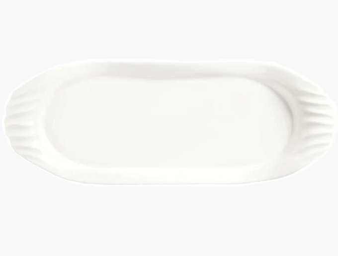 Libby-FlutedHandlePlatter14x7