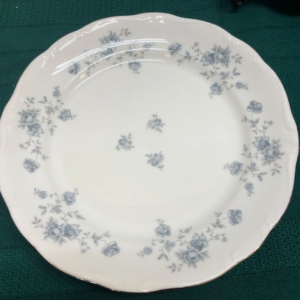 Johann Haviland Blue Garland Salad Plates 7 3/4” Bavaria, Germany