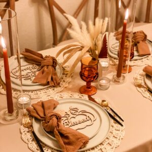 Assorted Amber Goblets