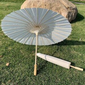 Large White Parasols
