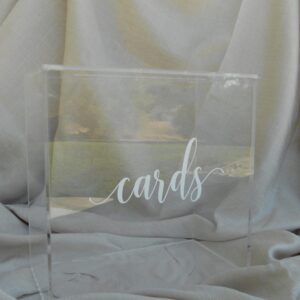 Acrylic Card Box