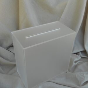 Frosted Acrylic Card Box