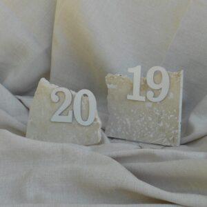 Travertine Table Numbers